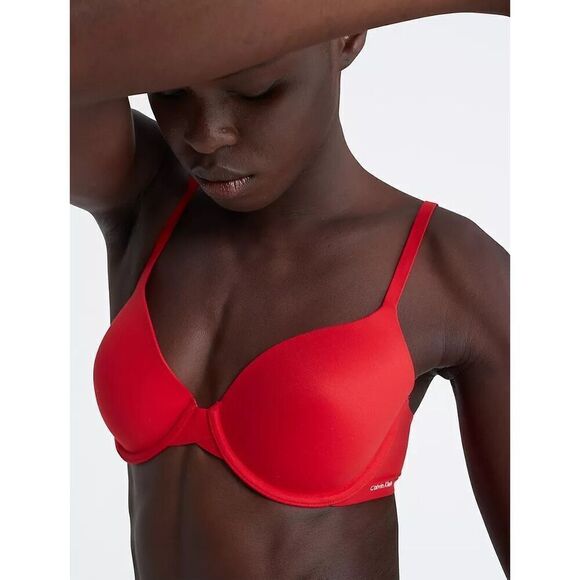 CALVIN KLEIN CK NWT Perfectly Fit Lightly Lined Full Coverage Bra Size 34A - Picture 1 of 6